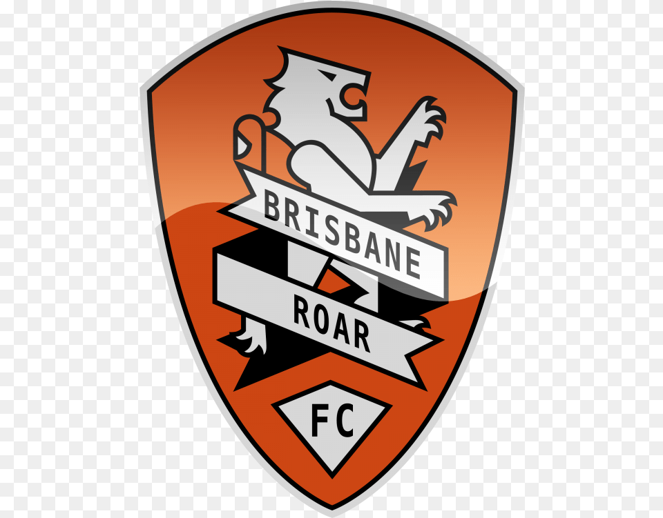 Brisbane Roar Fc Hd Logo Brisbane Roar, Badge, Symbol, Dynamite, Weapon Png Image