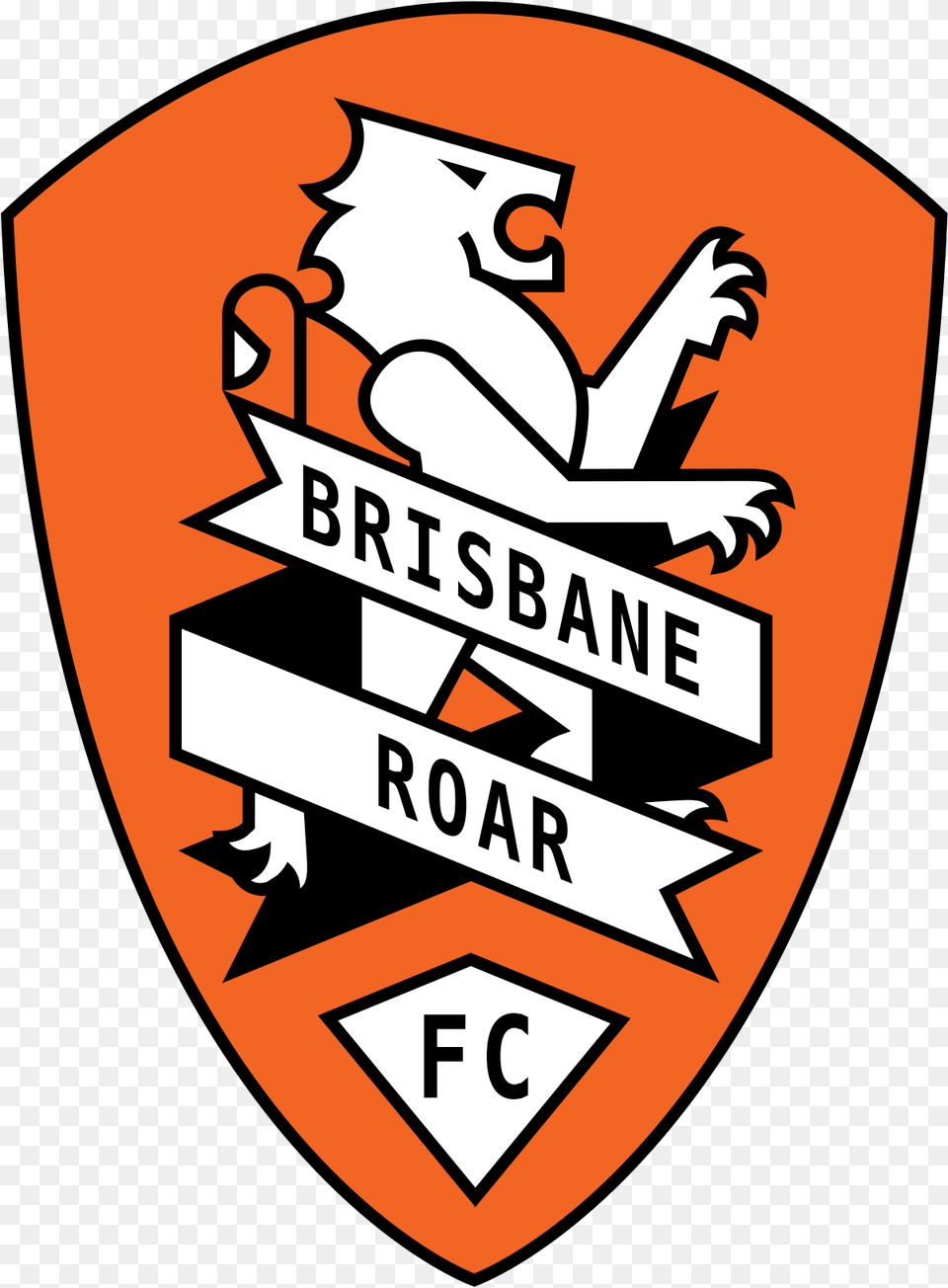 Brisbane Roar Logo, Badge, Symbol, Dynamite, Weapon Png Image