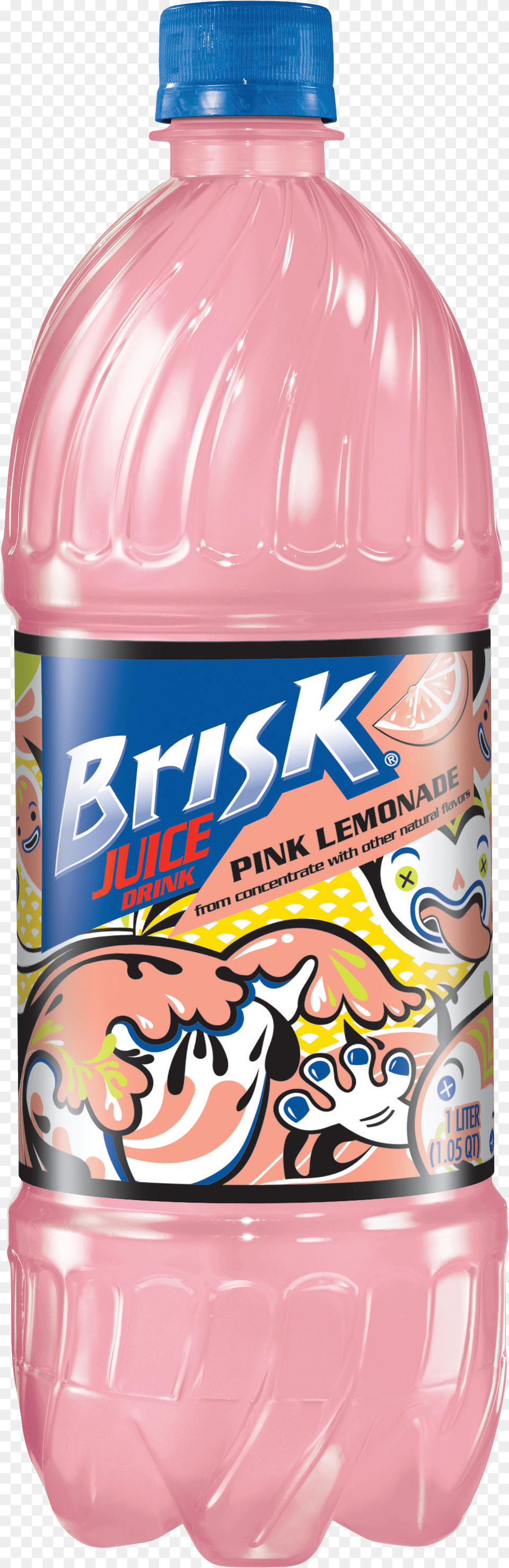 Brisk Pink Lemonade, Bottle, Shaker, Beverage Free Png