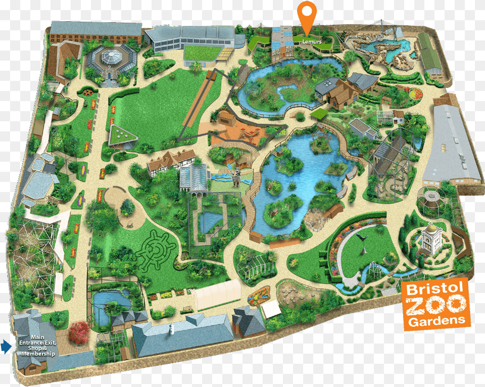 Bristol Zoo Gardens Map, Neighborhood, Architecture, Building, Campus Free Transparent Png