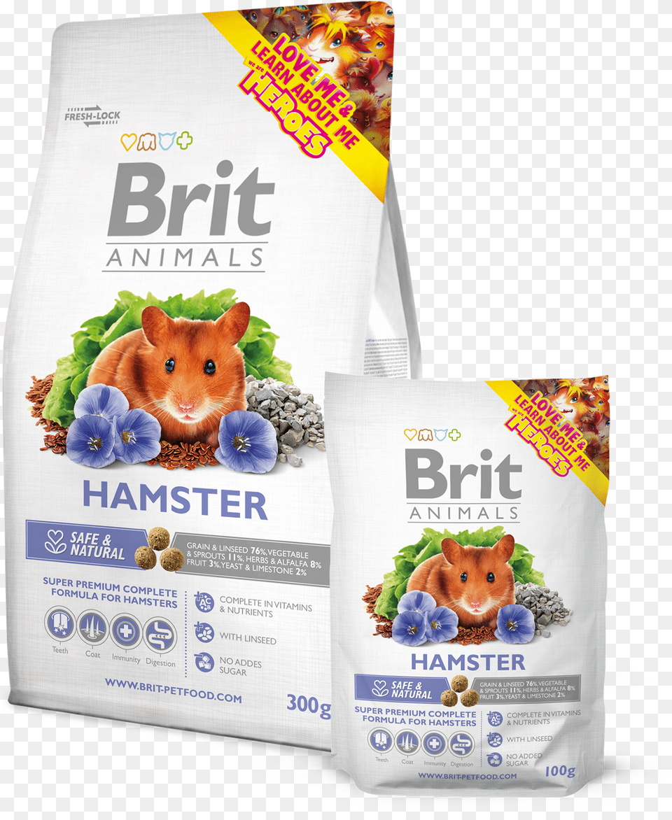 Brit Animals Hamster Complete U2013 Brit Animals, Advertisement, Animal, Mammal, Poster Free Png