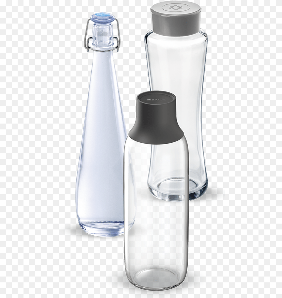 Brita Bottles Wave Twist U0026 Swing Water Bottle, Glass, Jar, Water Bottle, Beverage Free Transparent Png