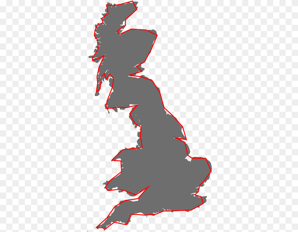 Britain Fractal Coastline 50km Great Britain Vector Map, Baby, Person, Art Free Png Download