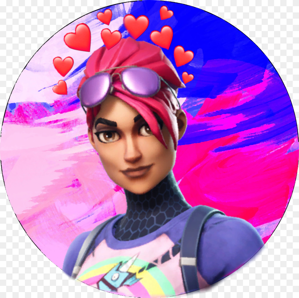 Brite Bomber Fortnite Fortnite Skin Brite Bomber, Purple, Photography, Portrait, Face Free Png Download