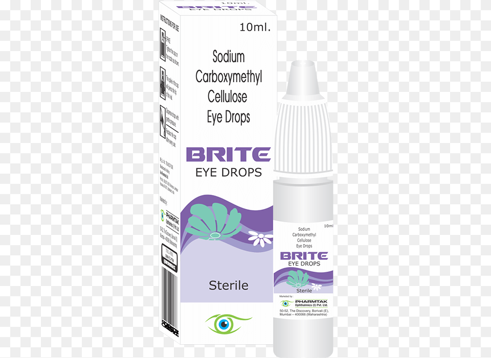 Brite Brite Eye Drops, Cosmetics, Bottle Png Image