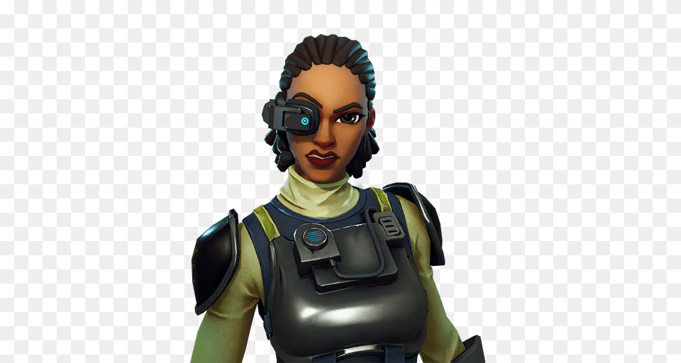 Brite Gunner Fortnite, Adult, Female, Person, Woman Free Png Download