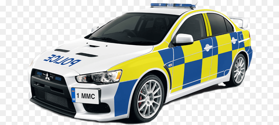 British Cop Car Police Car Uk Mitsubishi Evo, Transportation, Vehicle, Police Car, Machine Free Transparent Png