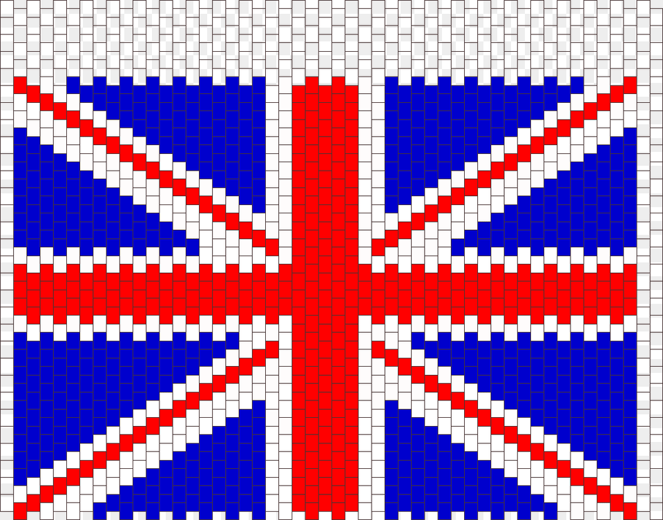 British Flag Bead Pattern Bodega Ysios Free Transparent Png