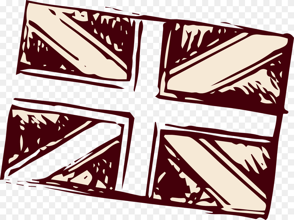 British Flag Clipart Banana Illustration, Brick, Food, Sweets, Cross Png Image