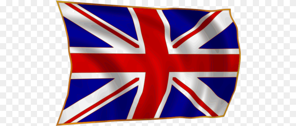 British Flag In Wind Vector Illustration Transparent Background British Flag, United Kingdom Flag, Dynamite, Weapon Free Png Download