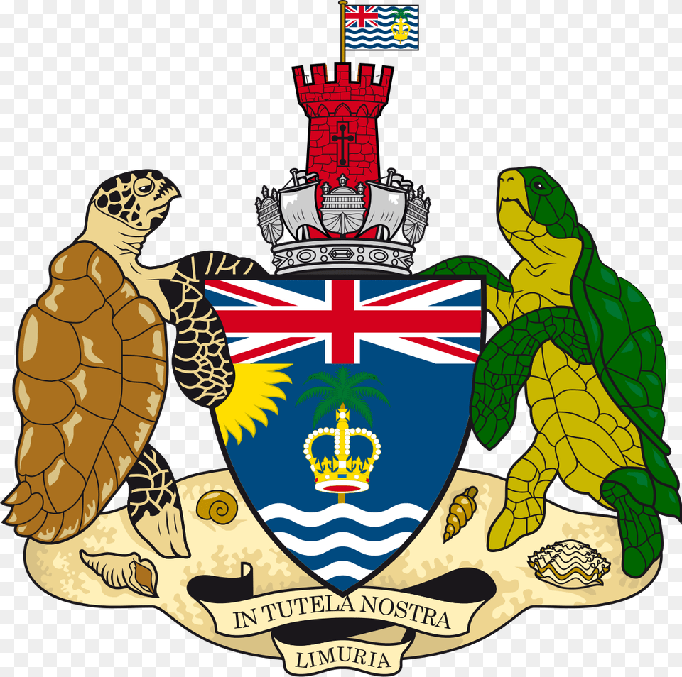 British India Coat Of Arms, Emblem, Symbol, Animal, Reptile Free Png