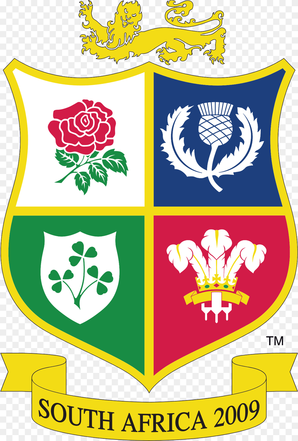 British Irish Lions Logo Image British And Irish Lions Logo, Armor, Flower, Plant, Rose Free Transparent Png