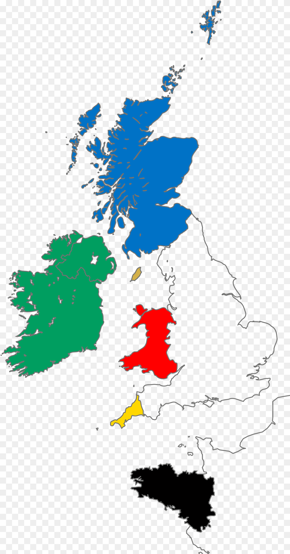 British Isles, Chart, Plot, Nature, Land Free Png