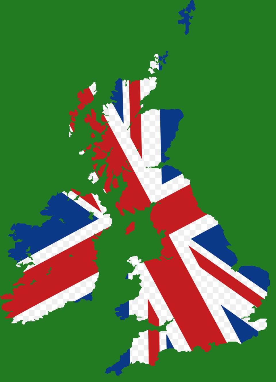 British Isles Union Jack, Art, Graphics, Green, Boy Png Image