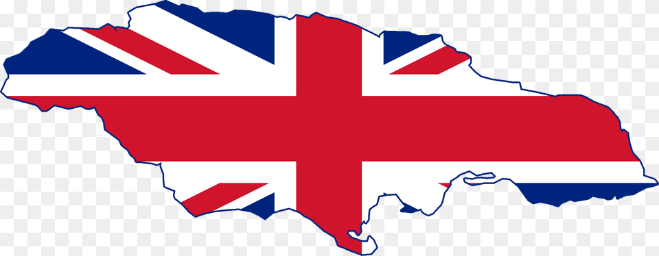 British Jamaica Flag Map, Logo Png Image