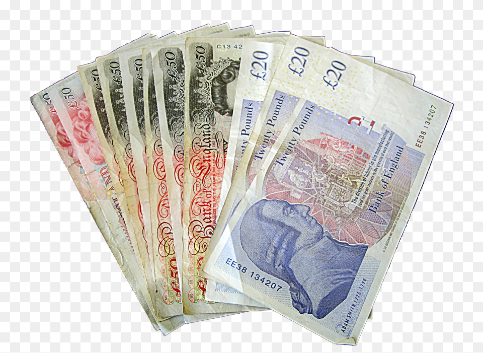 British Money Pound Notes Transparent Background, Baby, Person Free Png Download