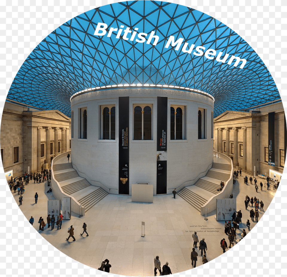 British Museum, Architecture, Building, Fisheye, Photography Free Png