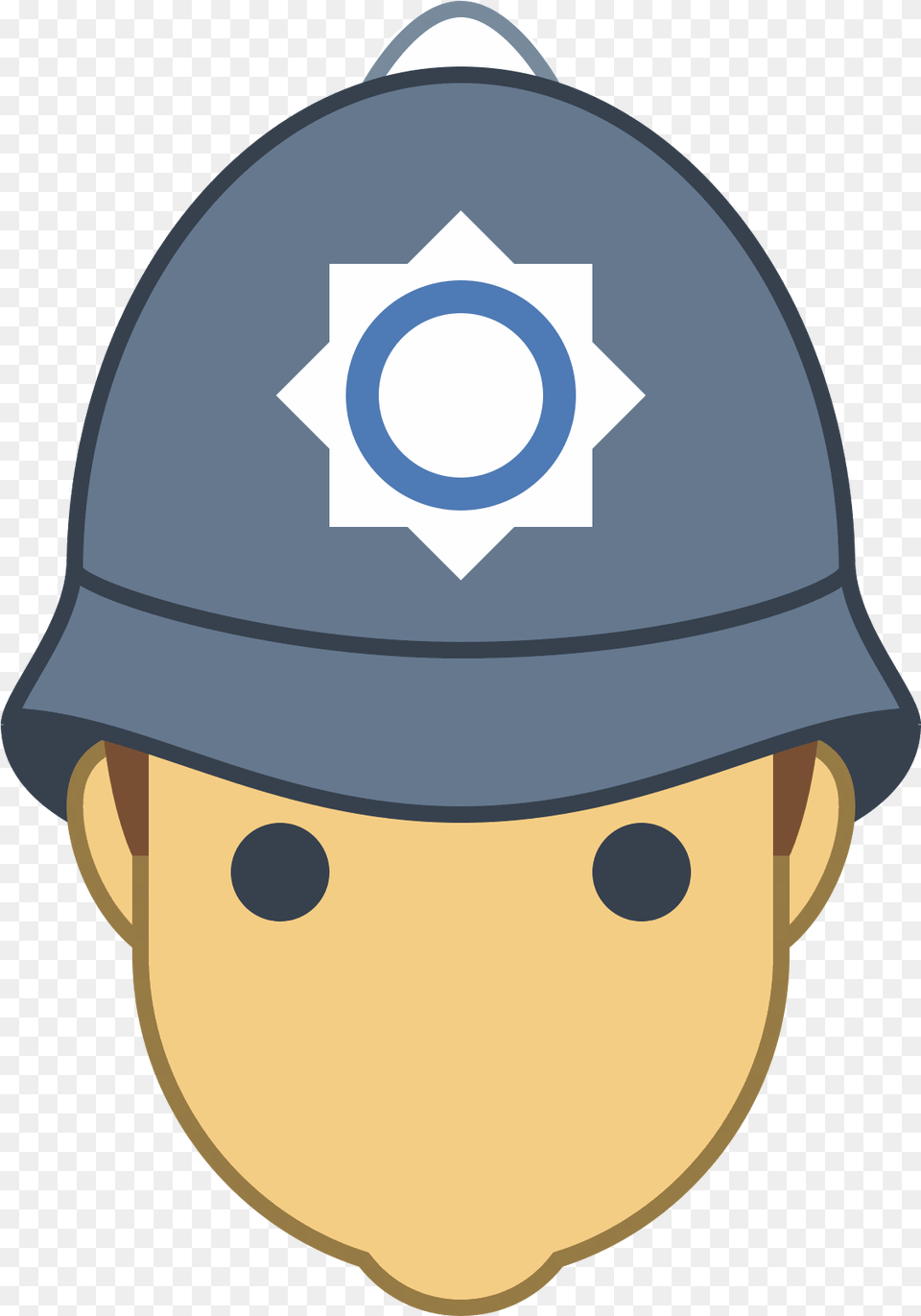 British Police Officer Icon Uk Policeman Svg, Clothing, Hardhat, Helmet Free Transparent Png