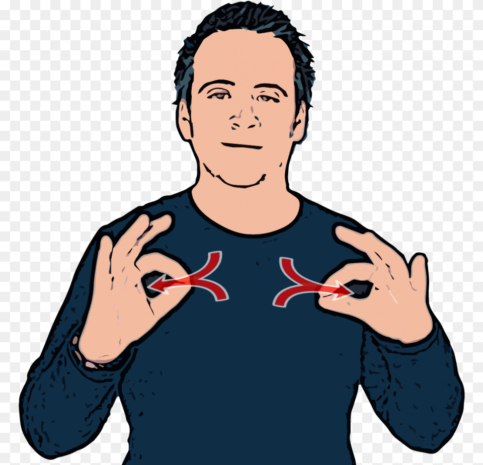 British Sign Language British Sign Language Quiet, Adult, Person, Man, Male Png Image