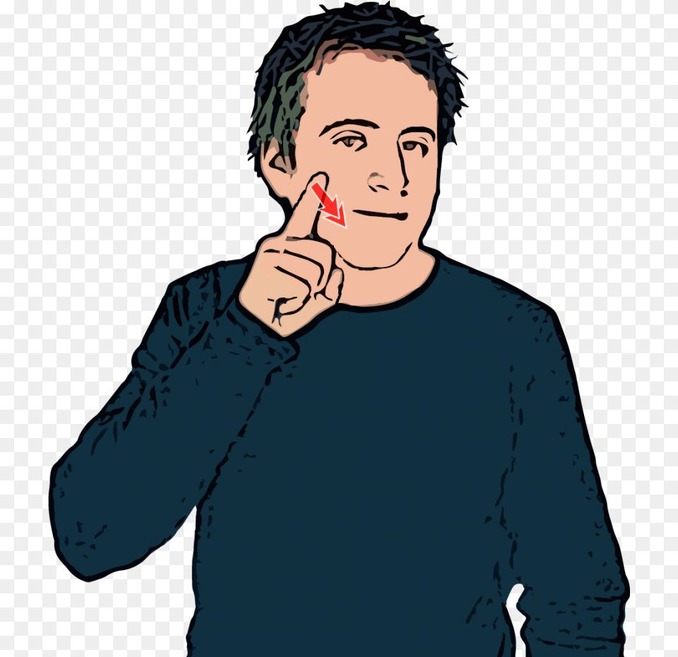 British Sign Language British Sign Language Sad, Adult, Man, Person, Hand Free Transparent Png