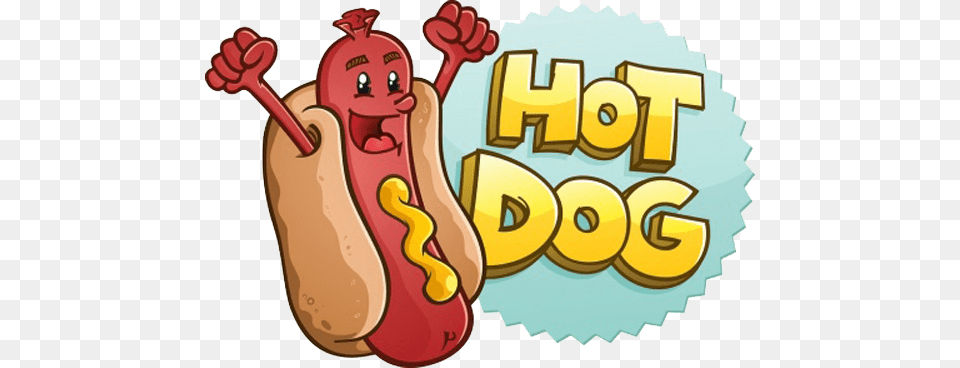British Street Food Cartoon Hot Dog, Hot Dog, Dynamite, Weapon Free Transparent Png