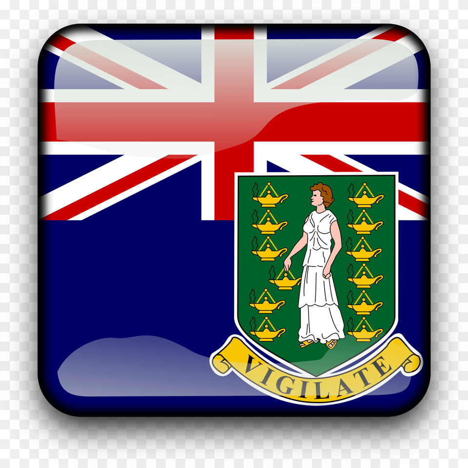 British Virgin Islands Bandera Islas Turcas Y Caicos, Adult, Female, Person, Woman Free Png Download