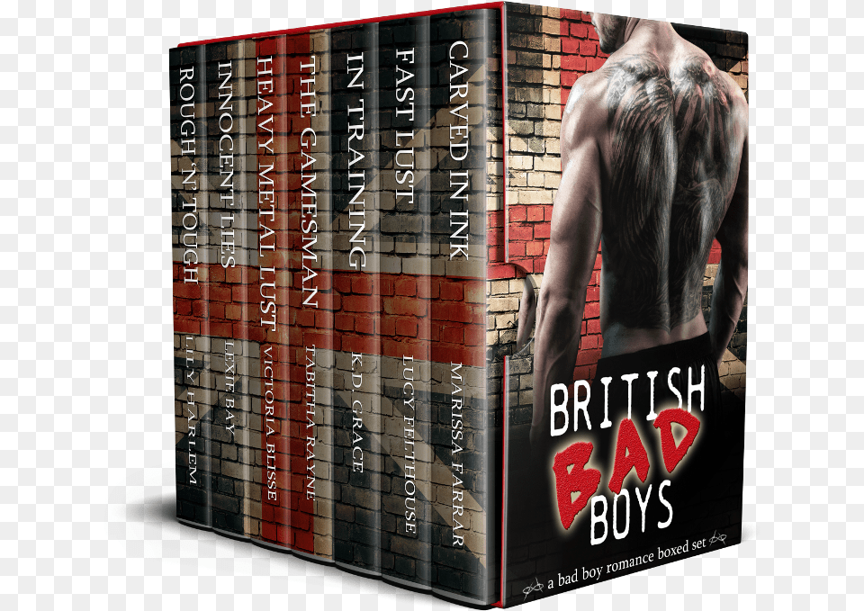 Britishbadboysboxedset Book Cover, Back, Body Part, Publication, Person Free Transparent Png