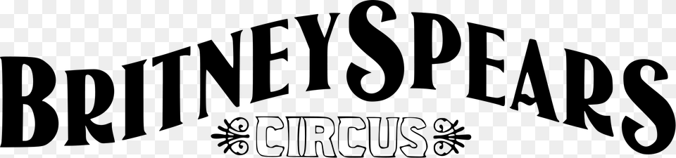 Britney Spears Circus Logo, Green, Text Free Transparent Png