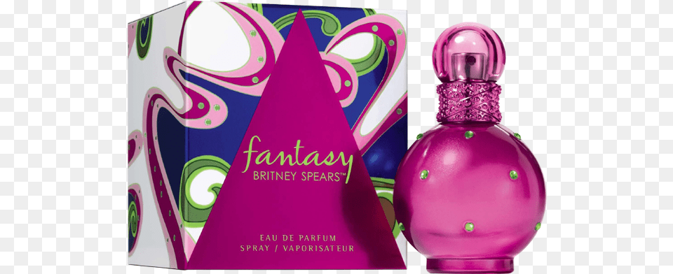 Britney Spears Fantasy Eau De Parfum Spray Fantasy De Britney Spears, Bottle, Cosmetics, Perfume, Purple Free Png Download