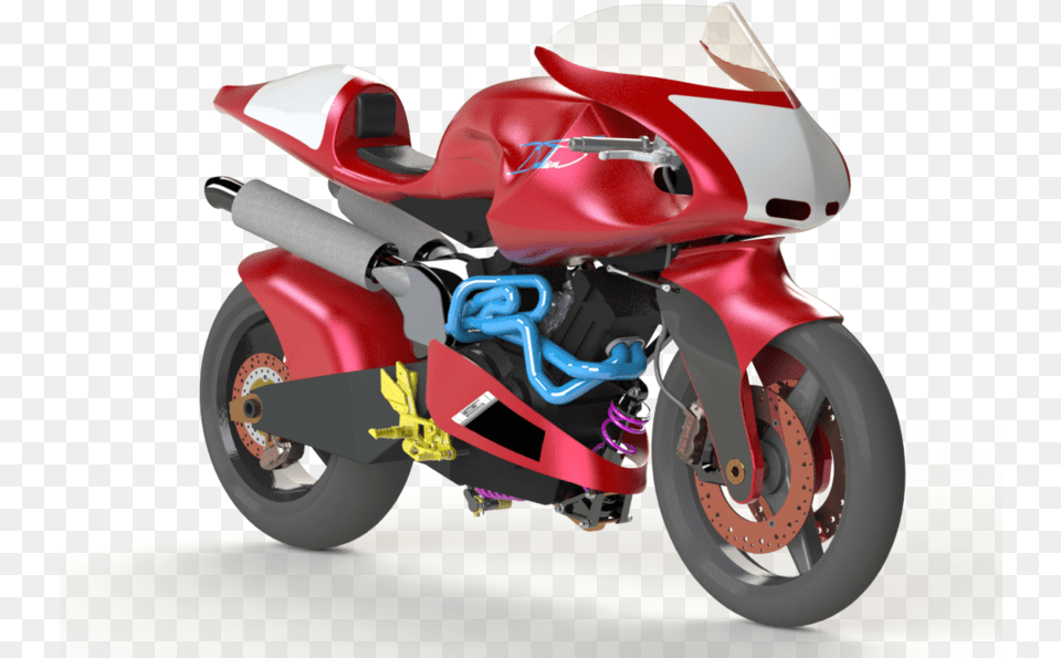 Britten V1000 Cad, Motorcycle, Transportation, Vehicle, Machine Free Png Download