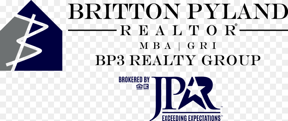 Britton Pyland Logo Black And White, Text Free Png Download