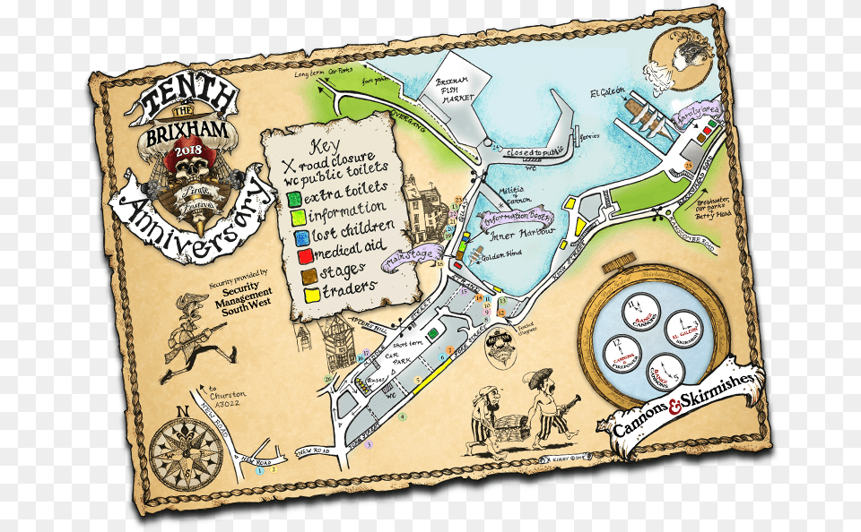 Brixham Pirate Festival Map, Person Free Png