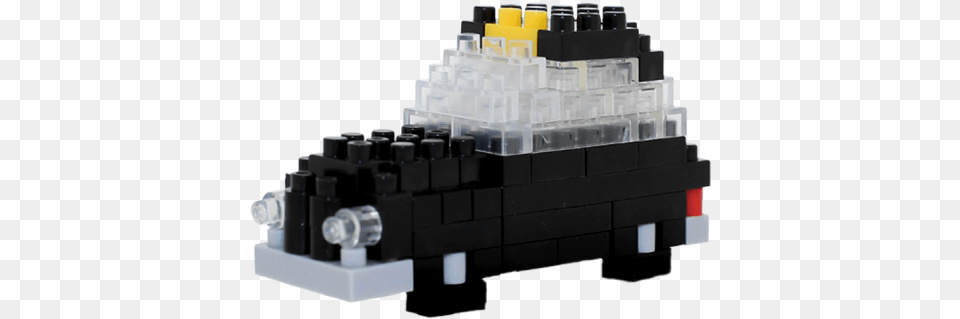 Brixies Postcard Black Taxi Construction Set Toy Png Image