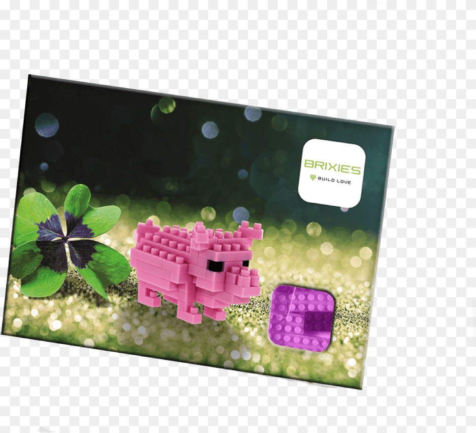 Brixies Postcard Piglet Craft, Toy, Plant Png