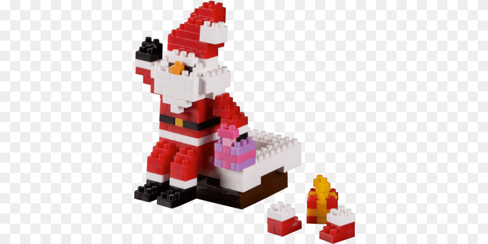 Brixies Santa Construction Set Toy, Lego Set Png