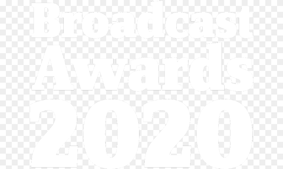 Broadcast Awards Black And White, Text, Number, Symbol, Animal Free Transparent Png