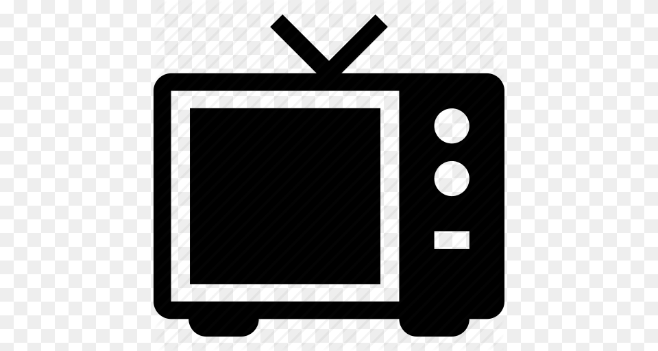 Broadcast Old Television Tv Icon, Architecture, Building, Computer Hardware, Electronics Png Image