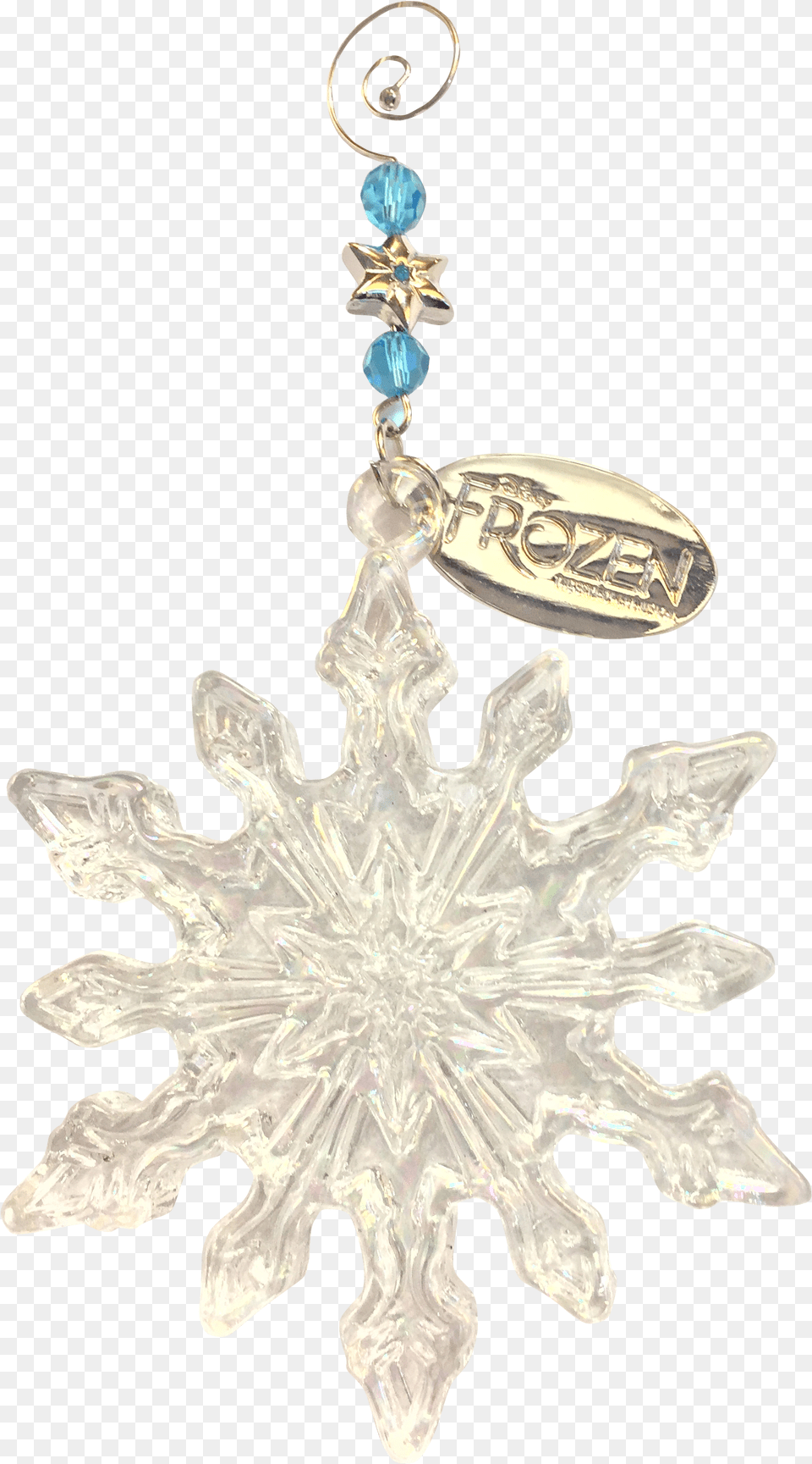 Broadway Frozen Snowflake Ornament, Accessories, Earring, Jewelry, Nature Png Image