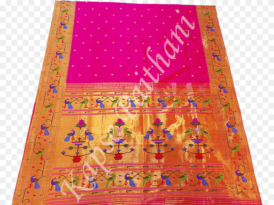 Brocade Peacock Price Yeola Paithani Saree, Home Decor, Rug, Accessories, Bag Free Png