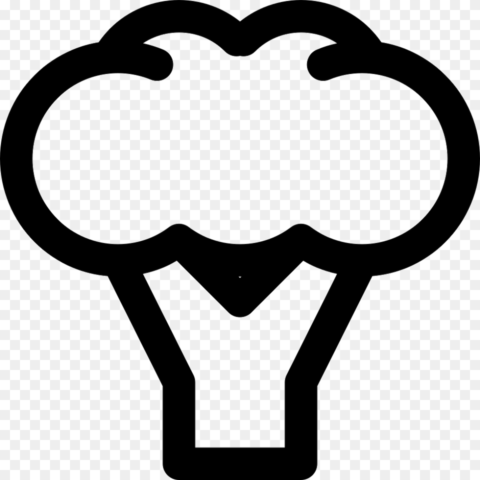 Broccoli, Light, Stencil, Bow, Weapon Png Image