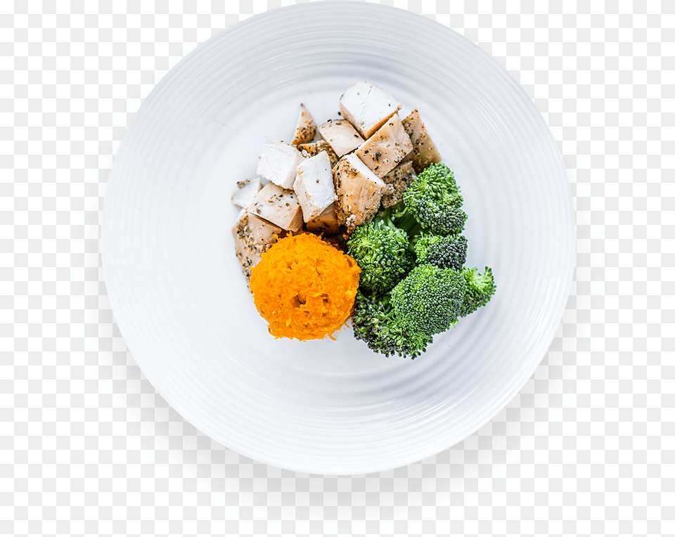 Broccoli, Food, Food Presentation, Plate, Meal Png Image