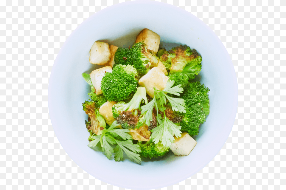 Broccoli, Plate, Food, Plant, Produce Free Png Download