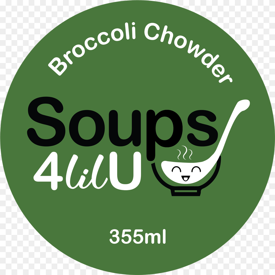 Broccoli Chowder 4lilu Circle, Logo, Cutlery, Spoon, Green Free Transparent Png