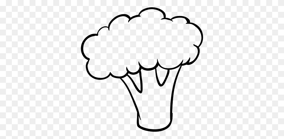 Broccoli Coloring Pages, Food, Produce, Body Part, Hand Free Transparent Png