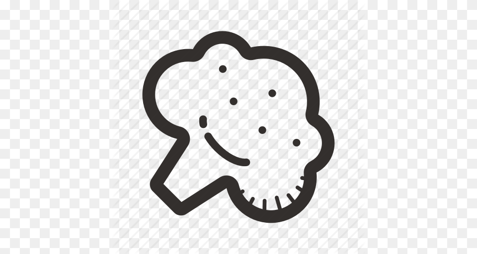 Broccoli Food Healthy Ingredient Salad Soup Vegetables Icon, Gate, Animal, Elephant, Mammal Free Png Download
