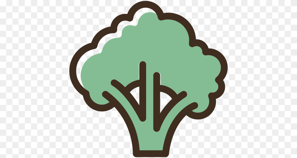 Broccoli Icon, Food, Plant, Produce, Vegetable Png