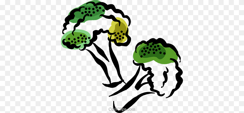Broccoli Royalty Vector Clip Art Illustration, Flower, Plant, Vegetation, Produce Free Png Download