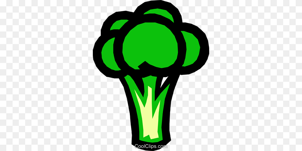 Broccoli Royalty Vector Clip Art Illustration, Food, Plant, Produce, Vegetable Png Image
