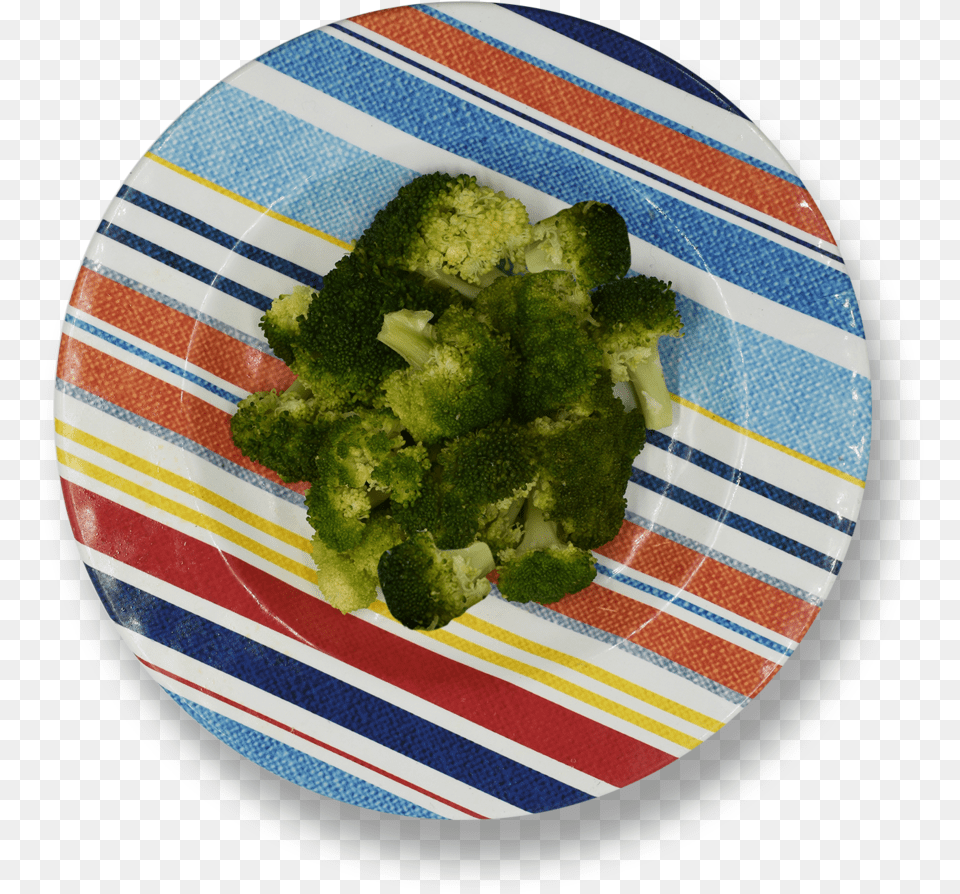 Broccoli Vegetable, Food, Plant, Produce, Plate Free Png Download