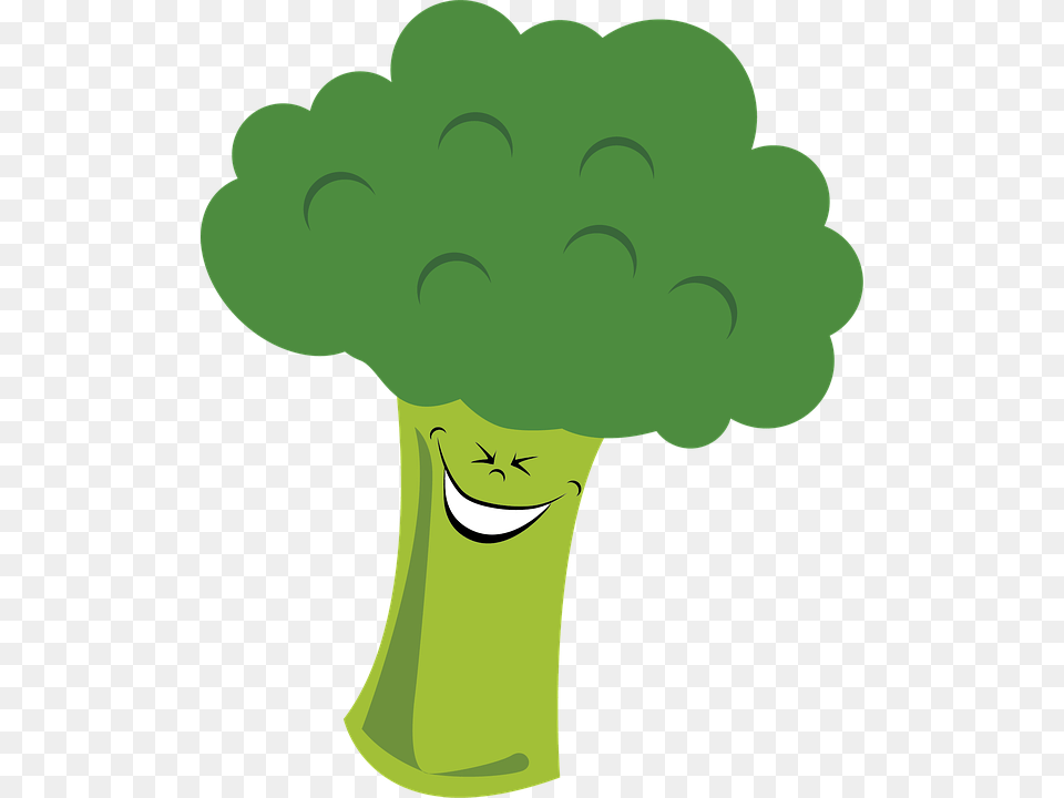 Broccoli Vegetables Vegetable Food Green, Plant, Produce, Person, Face Free Png Download